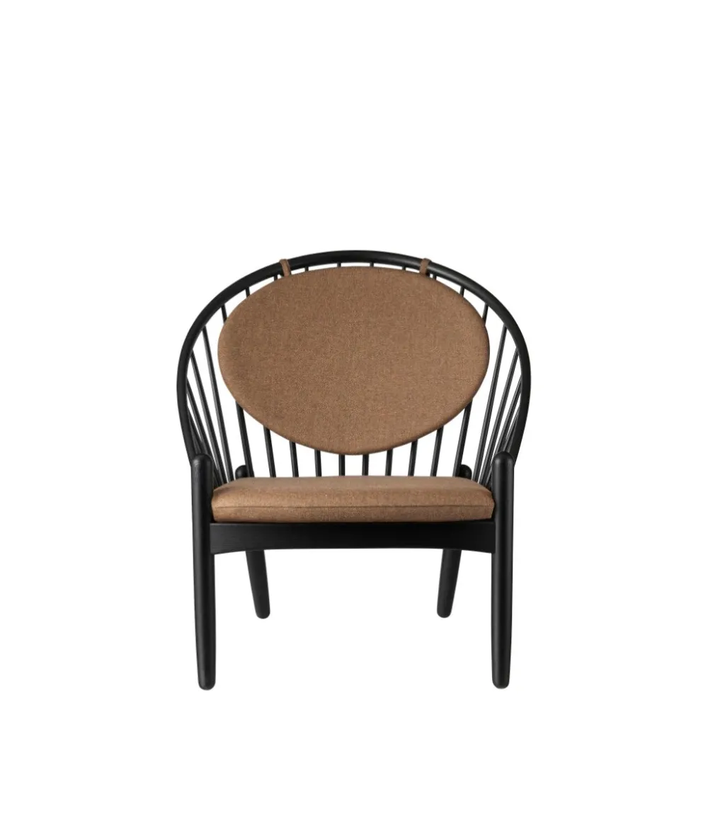 Lænestole-Poul M. Volther J166 Jørna - Stol - Jet Black - Brown