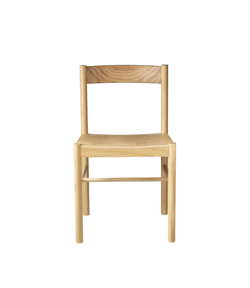 Spisebordsstole-Stine Lundgaard Weigelt J178 Lønstrup - Stol - Eg - Lakeret - Finer