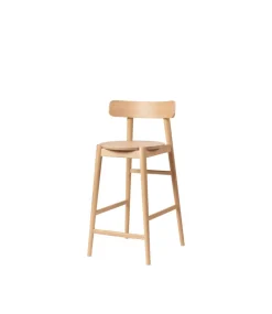 Barstole-Stine Lundgaard Weigelt J185 Øst - Counterstol - Eg