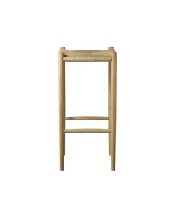 Barstole-Jørgen Bækmark J164B - Barstol firkantet - Eg