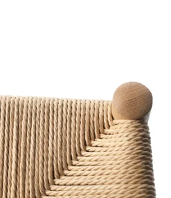 Barstole-Jørgen Bækmark J164B - Barstol firkantet - Eg