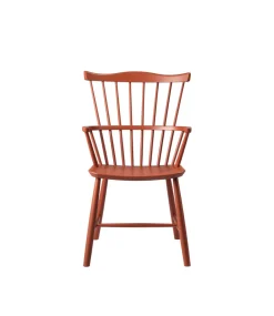 Spisebordsstole-Børge Mogensen J52B - Stol - Bøg - Brick Red