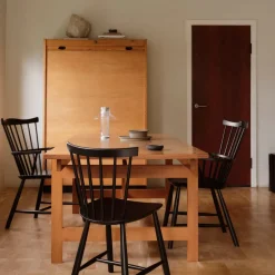 Spisebordsstole-Børge Mogensen J52B - Stol - Bøg - Jet Black