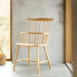 Spisebordsstole-Børge Mogensen J52B - Stol - Eg - Olieret