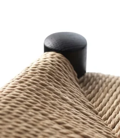 Barstole-Jørgen Bækmark J164C - Counter firkantet - Eg - Jet Black