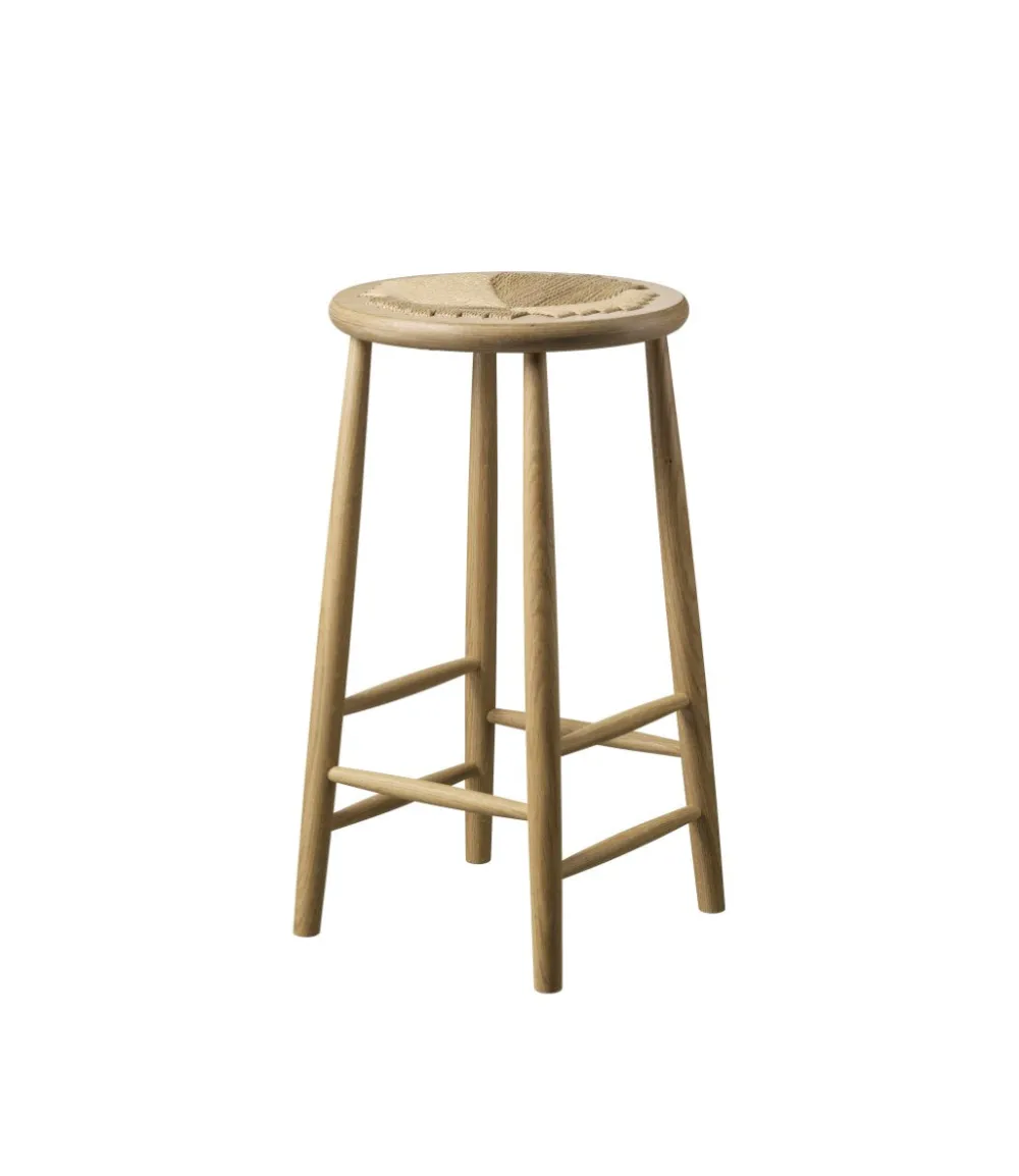 Barstole-Jørgen Bækmark J165C - Counter rund - Eg
