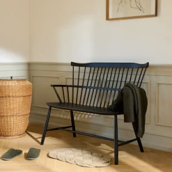 Bænke-Børge Mogensen J52D - Bænk - Bøg - Jet Black