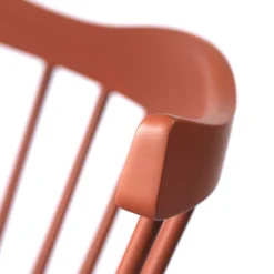 Lænestole-Børge Mogensen J52G - Gyngestol - Bøg - Brick Red
