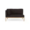 Modulsofaer-Thomas E. Alken L37 - 7-9-13 - Venstre modul 130 - Black-Brown