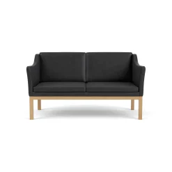 2 Personers Sofa-Mogens Koch L45 - MK154 - 2 pers. sofa - Black