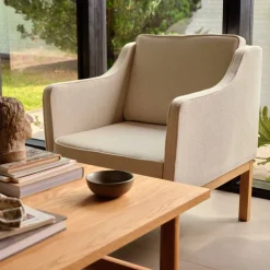 Lænestole-Mogens Koch L46 - MK155 - Lænestol - Beige