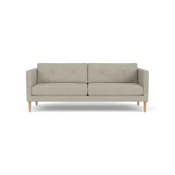 2,5 Personers Sofa-Unit10 L42 Firhøj - 2,5 pers. sofa - Eg - Light Grey (30)