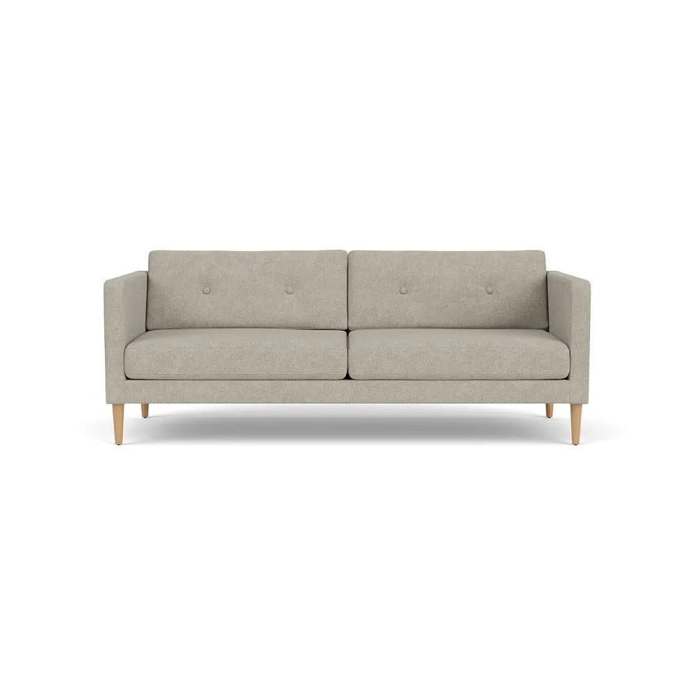2,5 Personers Sofa-Unit10 L42 Firhøj - 2,5 pers. sofa - Eg - Light Grey (30)
