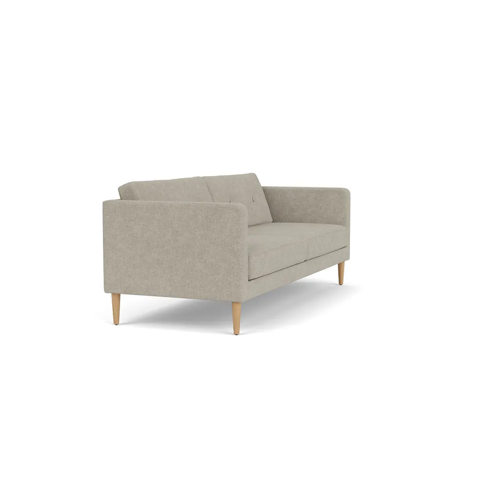 2,5 Personers Sofa-Unit10 L42 Firhøj - 2,5 pers. sofa - Eg - Light Grey (30)