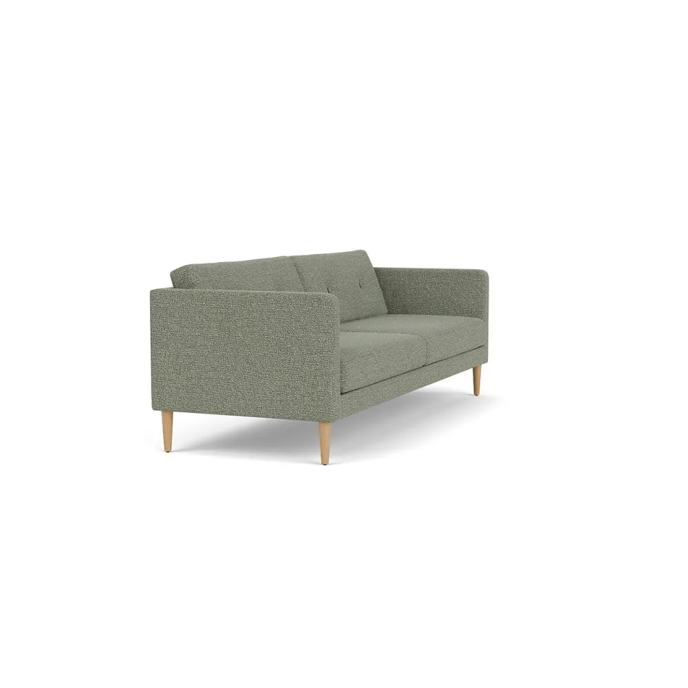 3 Personers Sofa-Unit10 L42 Firhøj - 3 pers. sofa - Eg - Green-Melange(56)