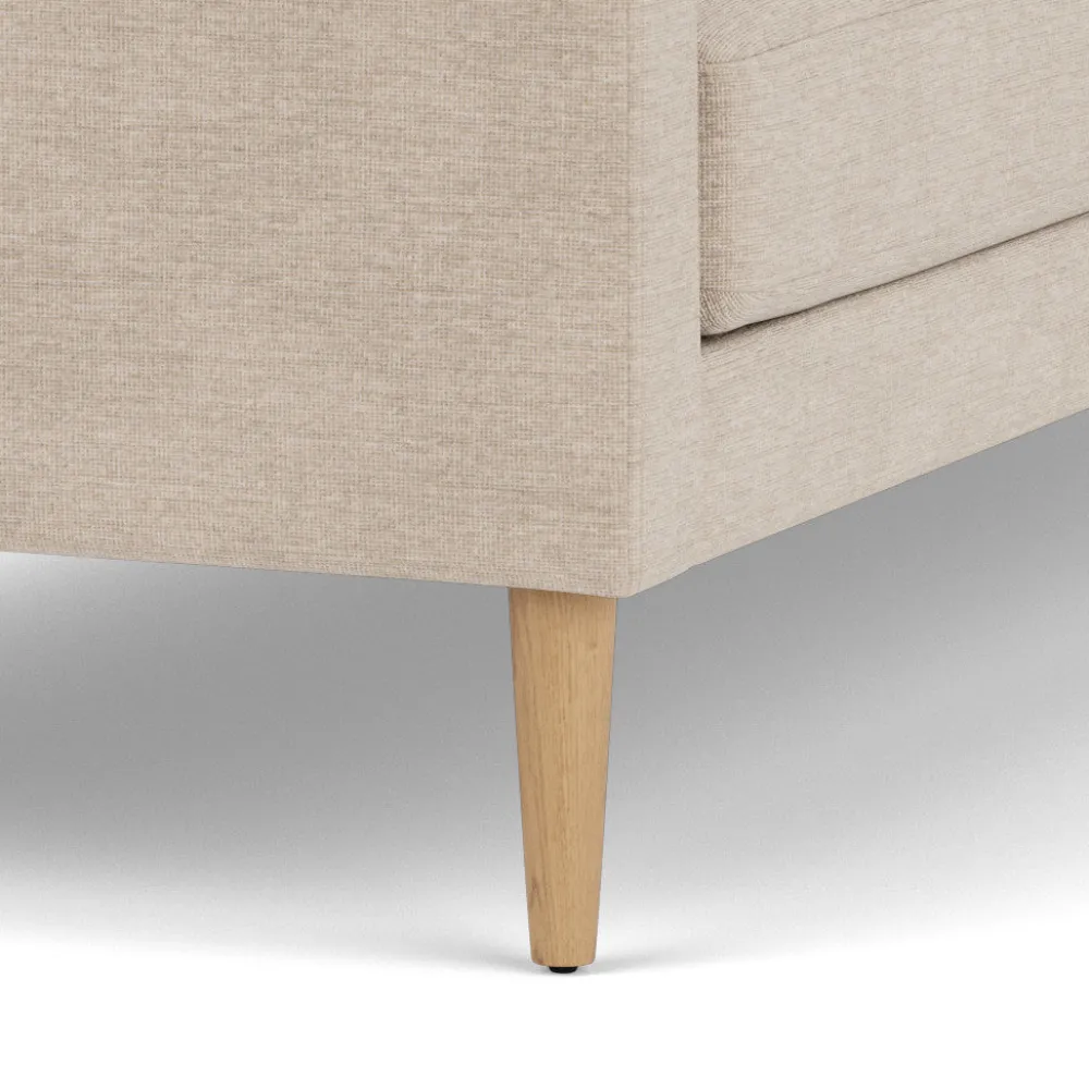 2,5 Personers Sofa-Unit10 L42 Firhøj - 2,5 pers. sofa - Eg - Beige (213)