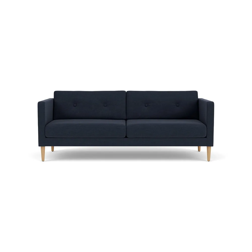 2,5 Personers Sofa-Unit10 L42 Firhøj - 2,5 pers. sofa - Eg - Dark Blue (36)