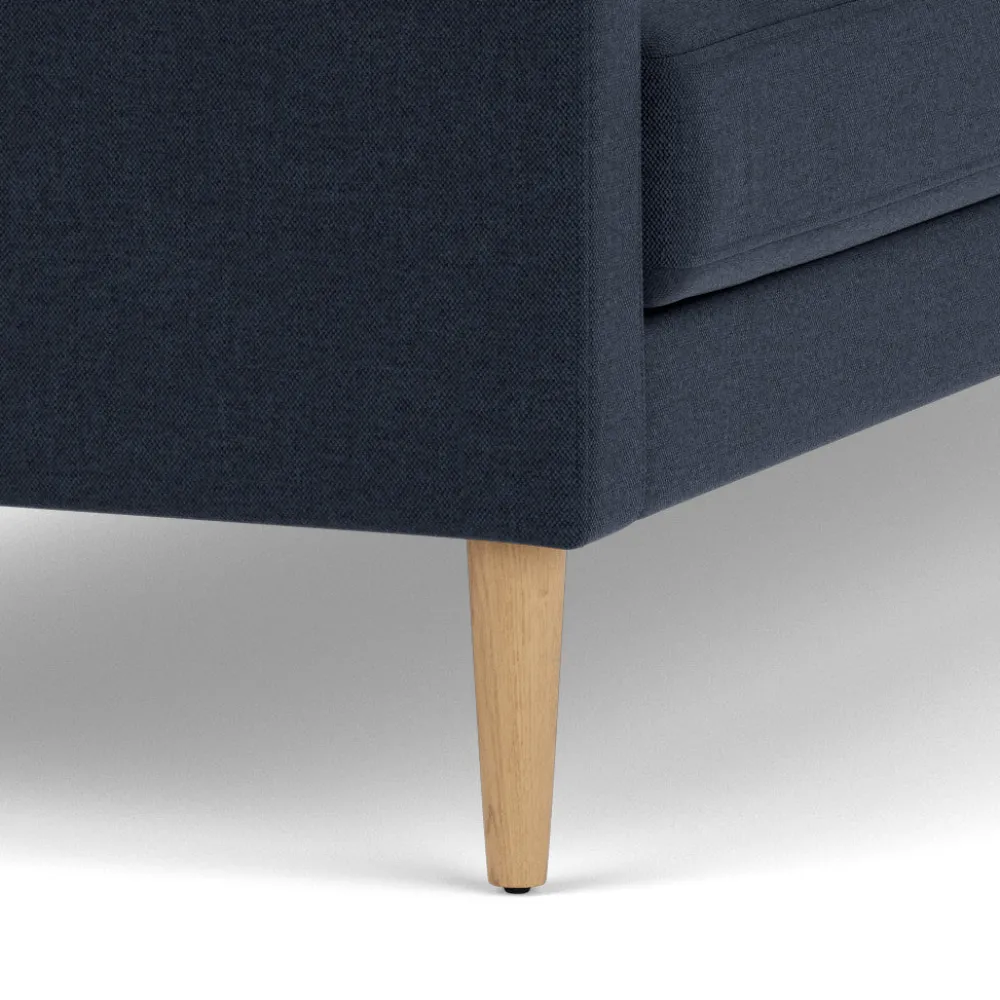 2,5 Personers Sofa-Unit10 L42 Firhøj - 2,5 pers. sofa - Eg - Dark Blue (36)