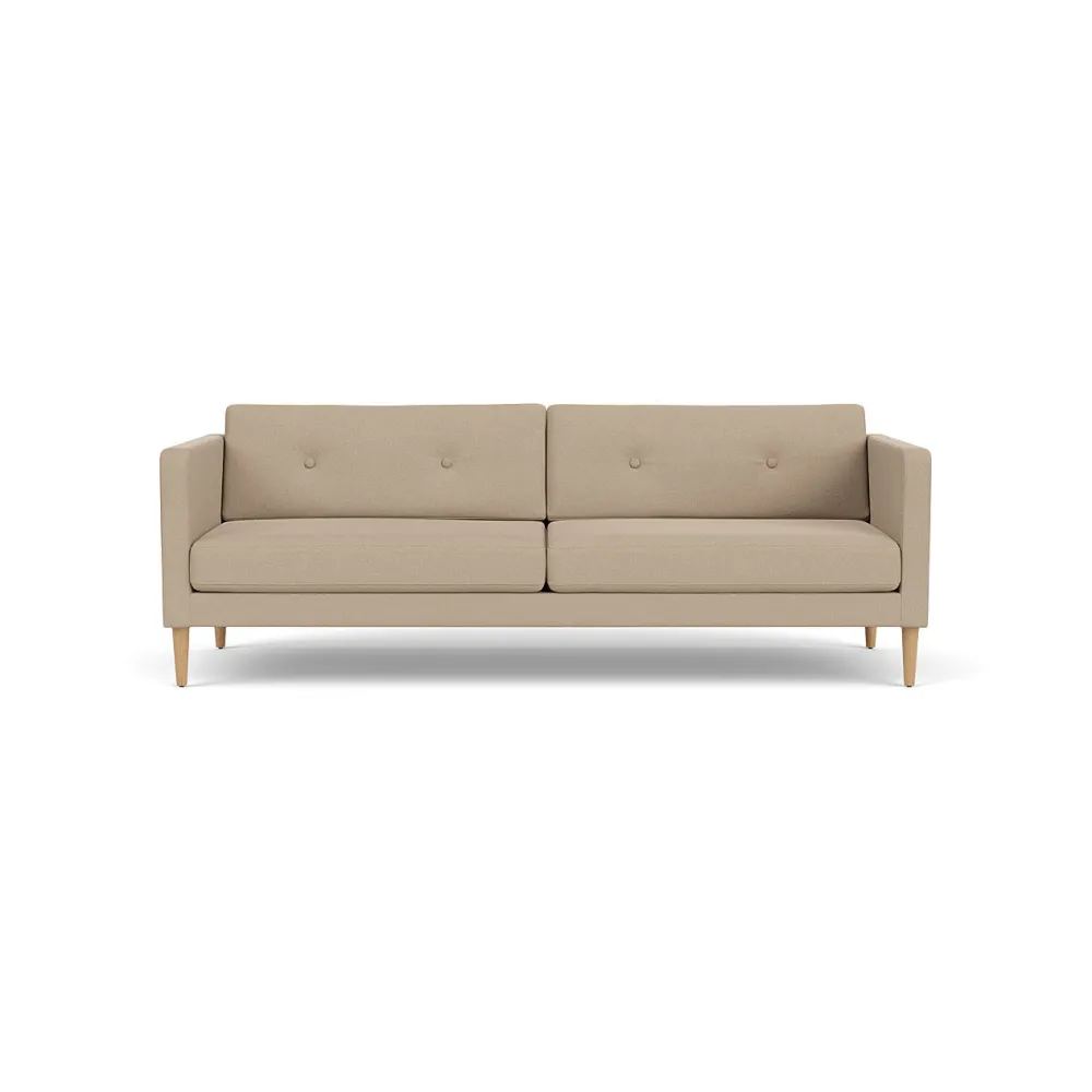 3 Personers Sofa-Unit10 L42 Firhøj - 3 pers. sofa - Eg - Beige (61252)
