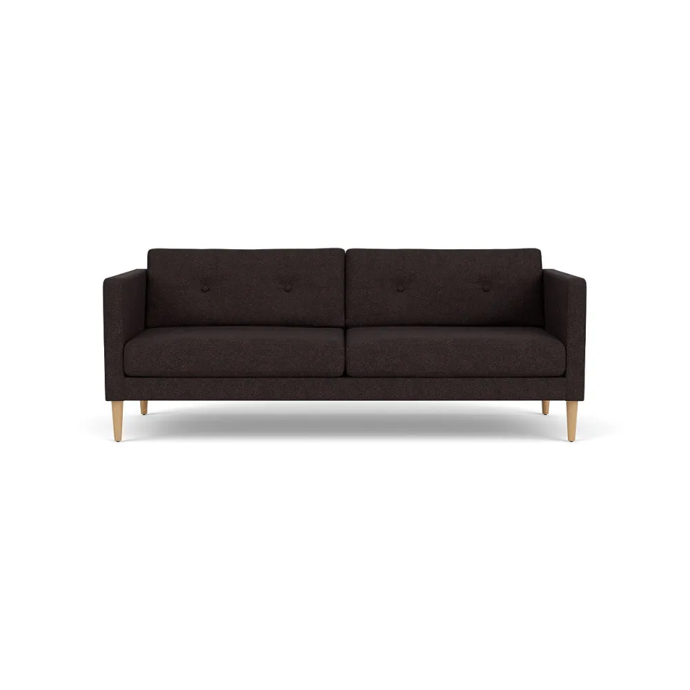 2,5 Personers Sofa-Unit10 L42 Firhøj - 2,5 pers. sofa - Eg - Black-Brown