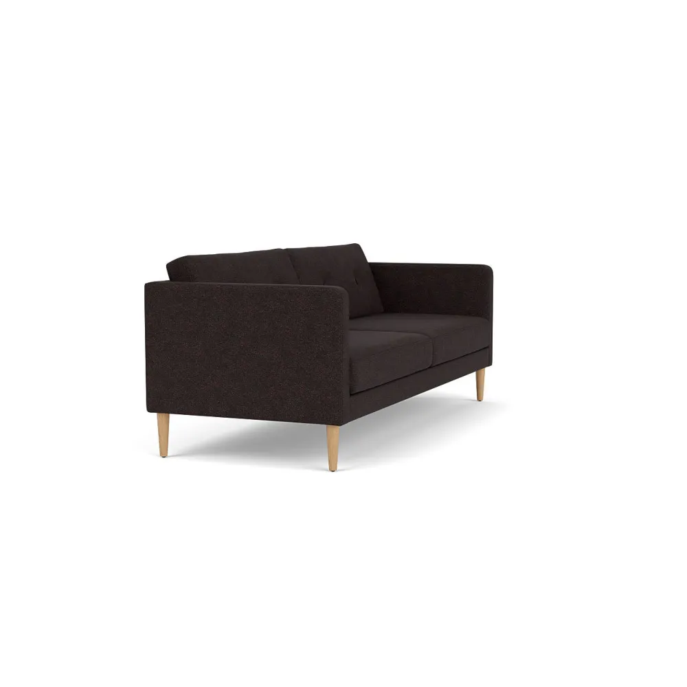 2,5 Personers Sofa-Unit10 L42 Firhøj - 2,5 pers. sofa - Eg - Black-Brown