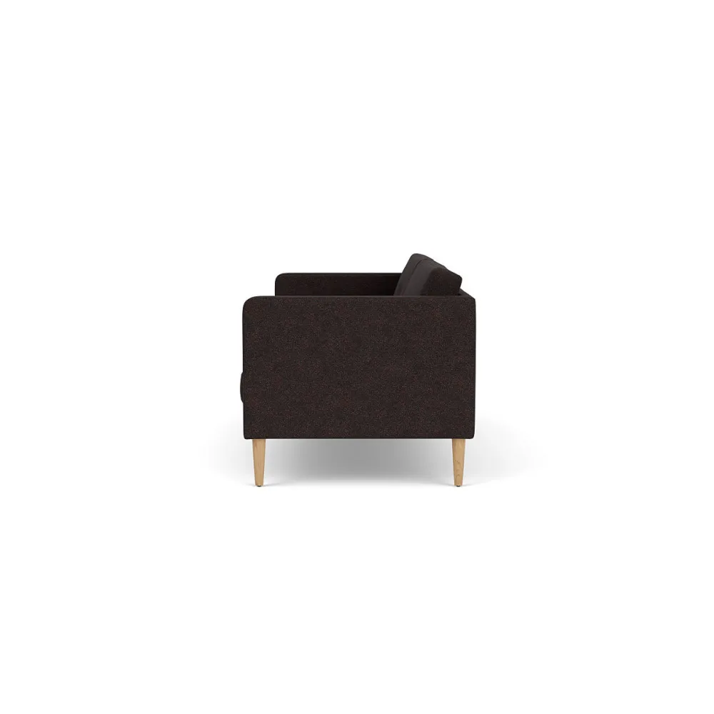 2,5 Personers Sofa-Unit10 L42 Firhøj - 2,5 pers. sofa - Eg - Black-Brown