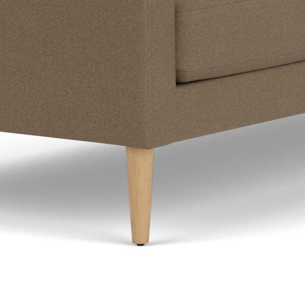 3 Personers Sofa-Unit10 L42 Firhøj - 3 pers. sofa - Eg - Taupe (61230)