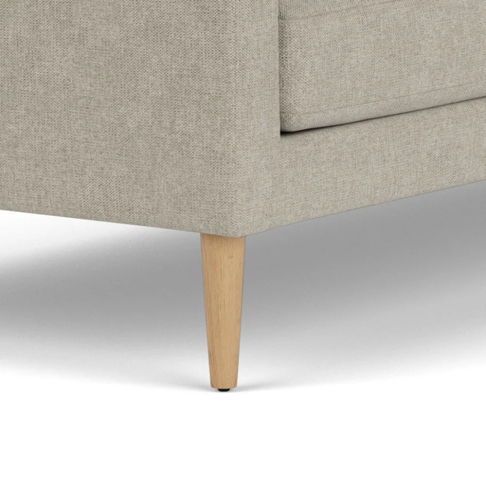 3 Personers Sofa-Unit10 L42 Firhøj - 3 pers. sofa - Eg - Light Grey (30)