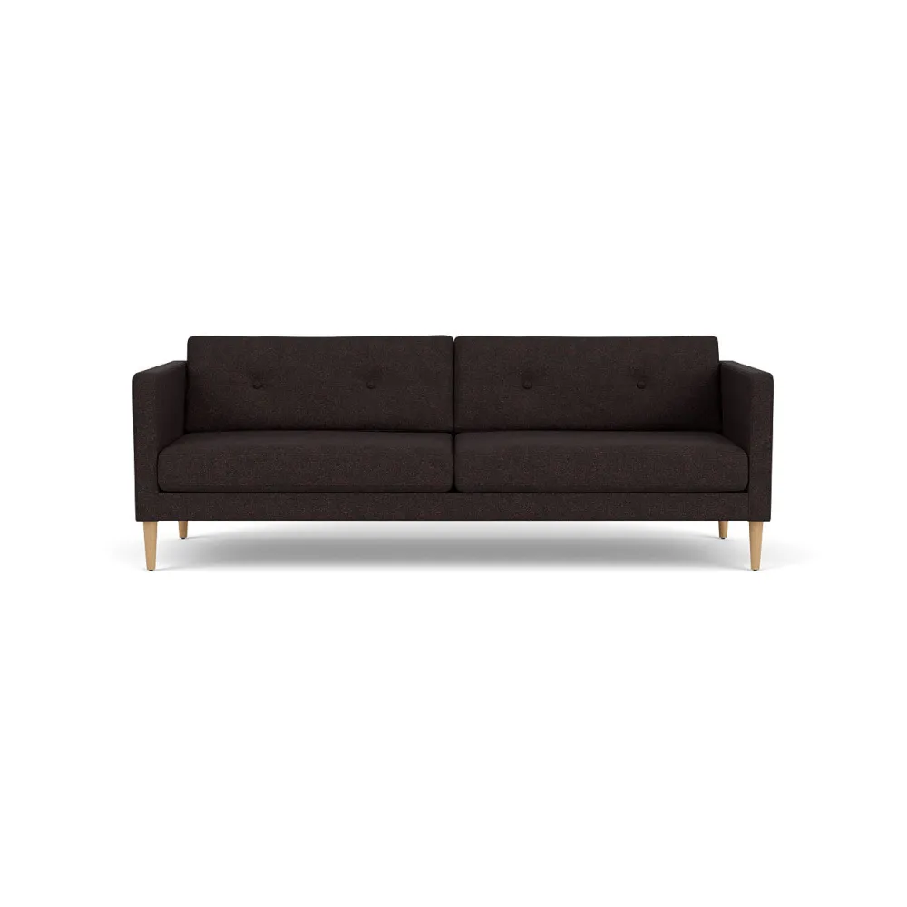 3 Personers Sofa-Unit10 L42 Firhøj - 3 pers. sofa - Eg - Black-Brown