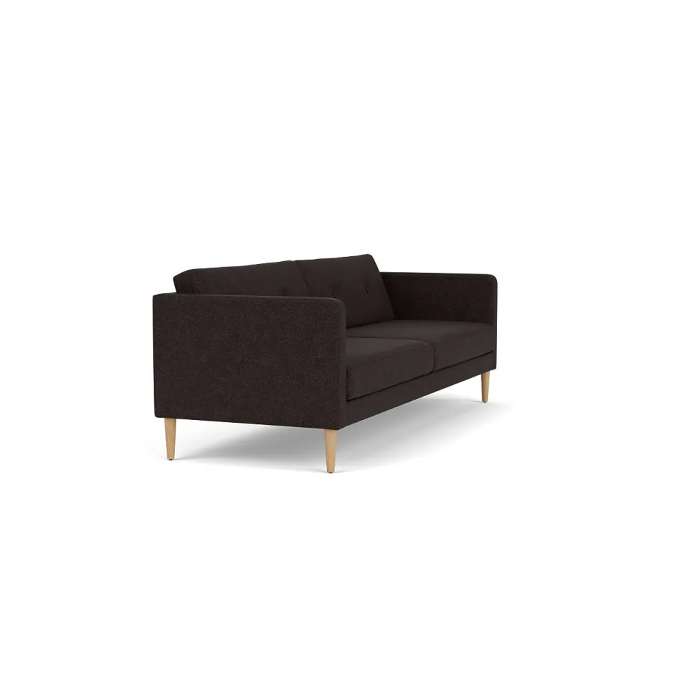 3 Personers Sofa-Unit10 L42 Firhøj - 3 pers. sofa - Eg - Black-Brown