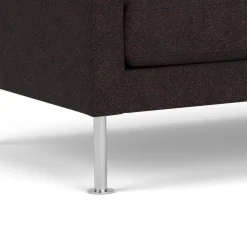 3 Personers Sofa-Unit10 L42 Firhøj - 3 pers. sofa - Stål - Black-Brown