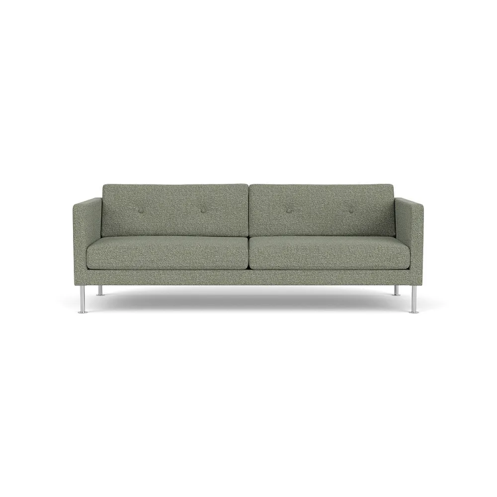 3 Personers Sofa-Unit10 L42 Firhøj - 3 pers. sofa - Stål - Green-Melange