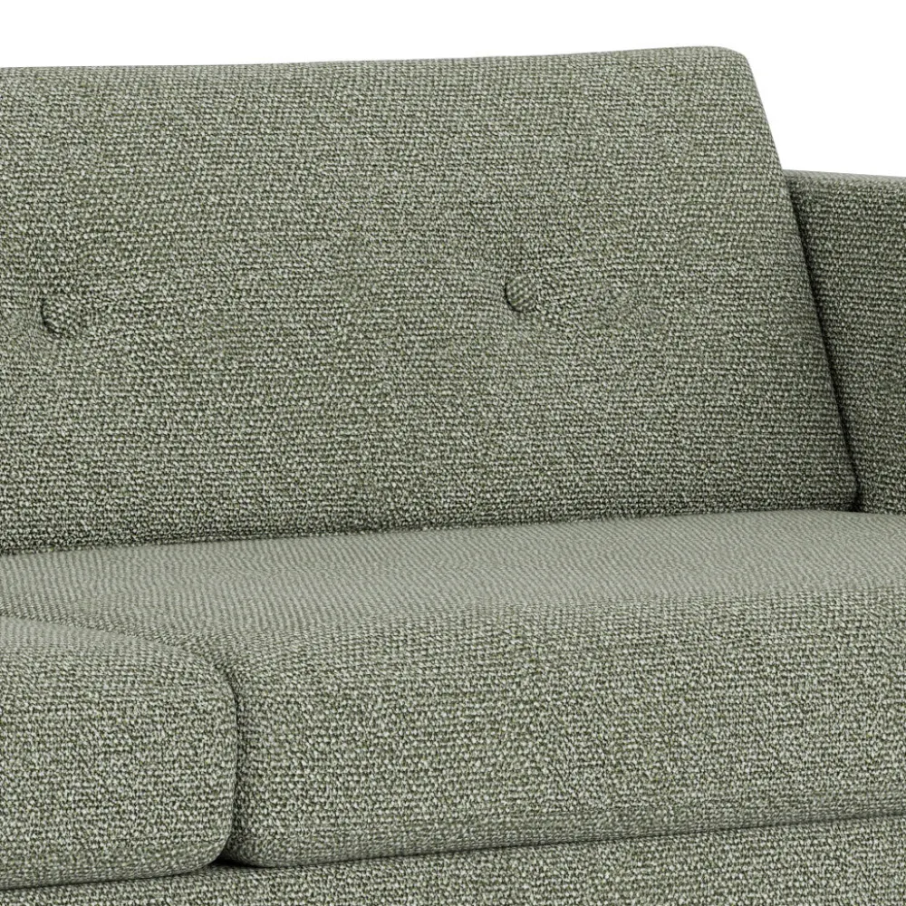 3 Personers Sofa-Unit10 L42 Firhøj - 3 pers. sofa - Stål - Green-Melange