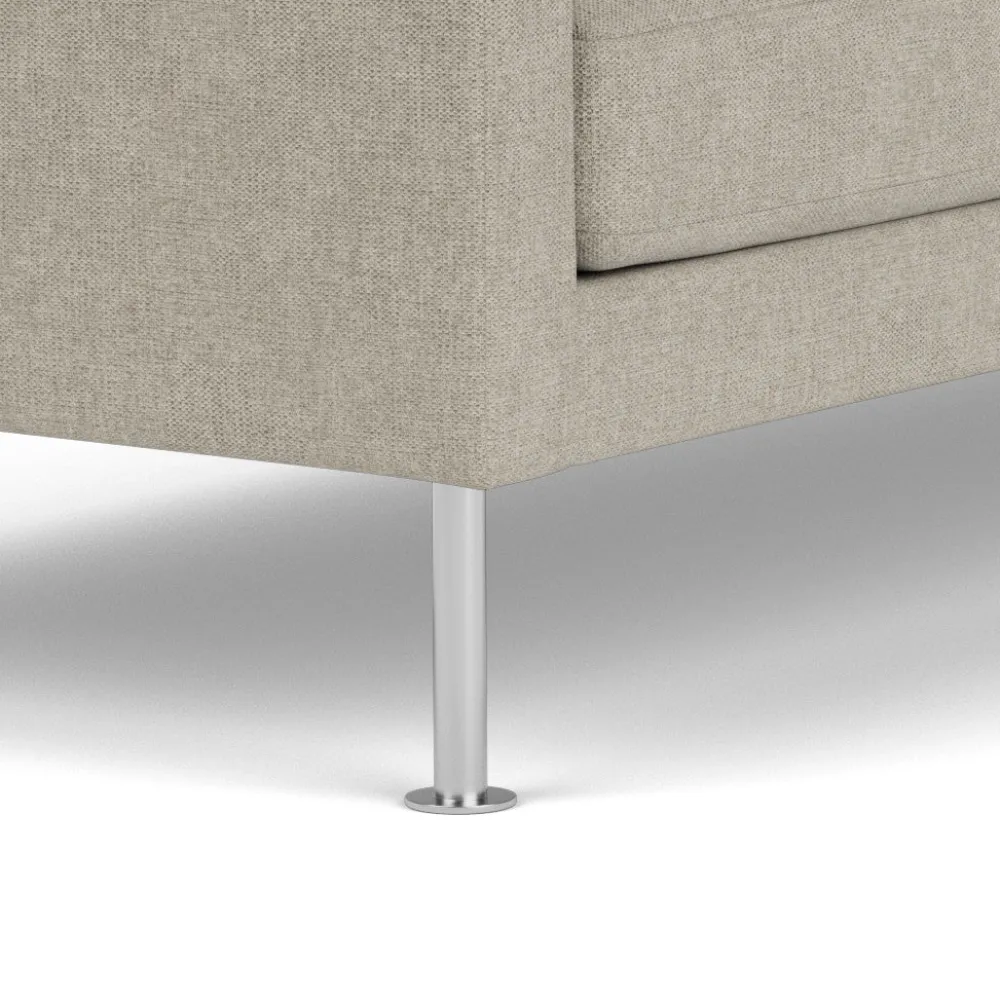 3 Personers Sofa-Unit10 L42 Firhøj - 3 pers. sofa - Stål - Light Grey (30)