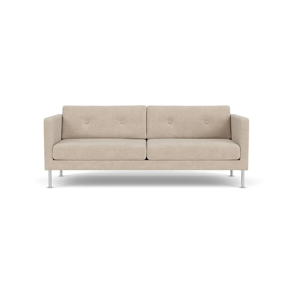 2,5 Personers Sofa-Unit10 L42 Firhøj - 2,5 pers. sofa - Stål - Beige (213)