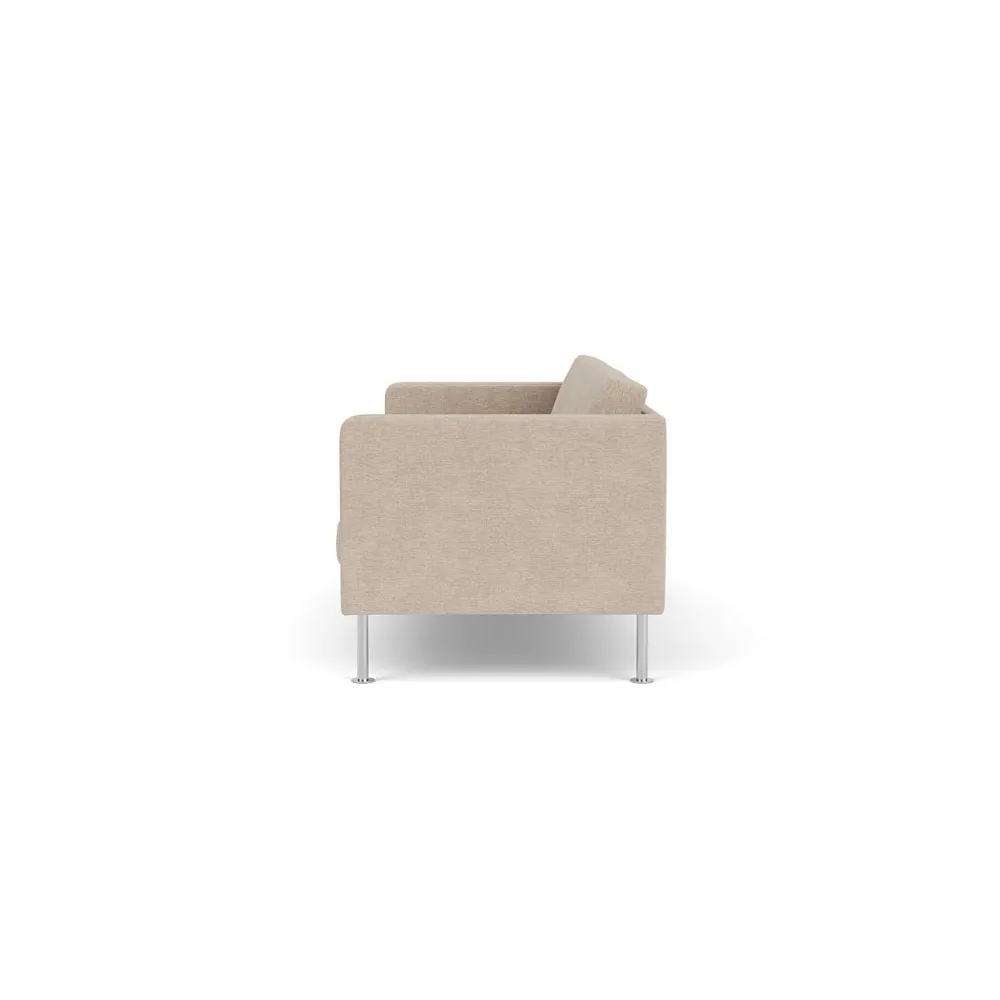 2,5 Personers Sofa-Unit10 L42 Firhøj - 2,5 pers. sofa - Stål - Beige (213)