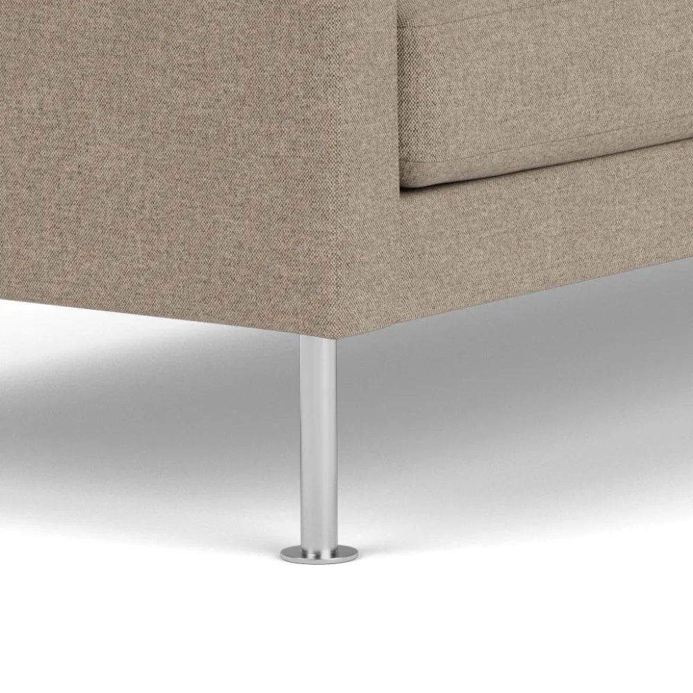 3 Personers Sofa-Unit10 L42 Firhøj - 3 pers. sofa - Stål - Light Grey (02)