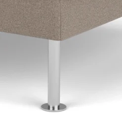 3 Personers Sofa|2,5 Personers Sofa-Unit10 L42 Firhøj - Puf - Stål - Stone (181)