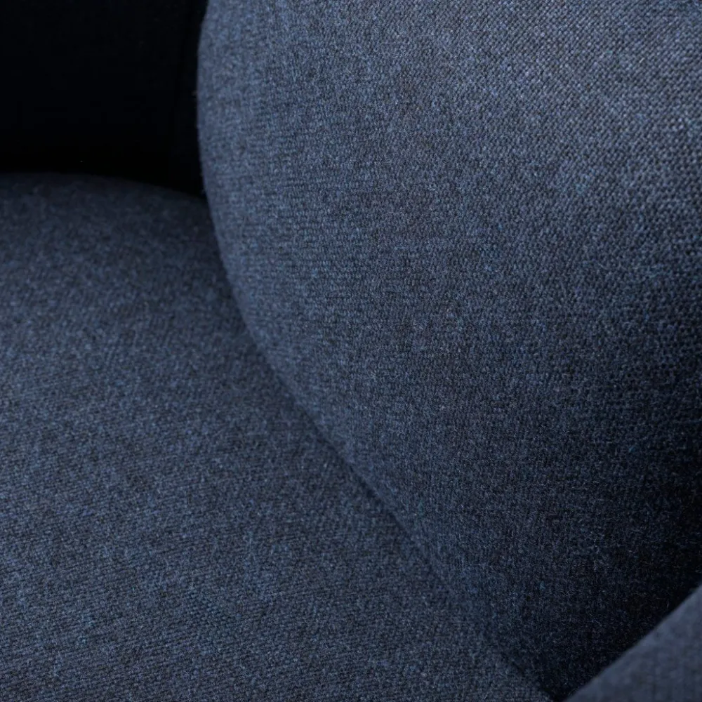 Lænestole-Foersom & Hiort-Lorenzen L35 Gesja - Øreklapstol - Eg - Dark Blue