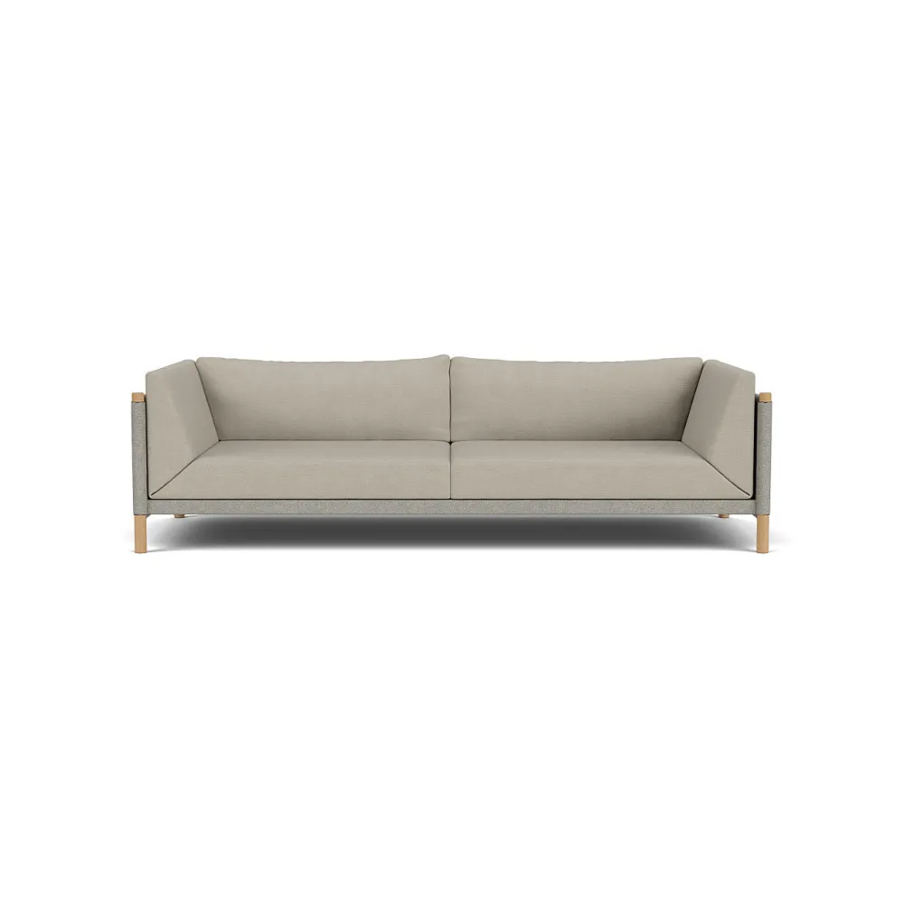 3 Personers Sofa-Karnov & Mahler L48 Moesgaard - 3 pers. sofa - Light Beige/White