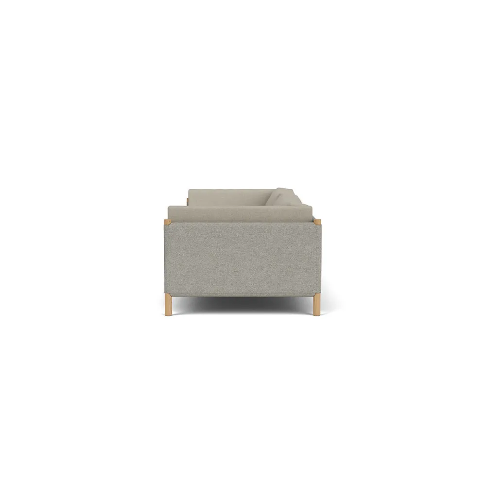 3 Personers Sofa-Karnov & Mahler L48 Moesgaard - 3 pers. sofa - Light Beige/White