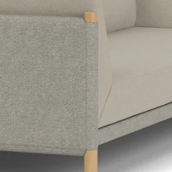 3 Personers Sofa-Karnov & Mahler L48 Moesgaard - 3 pers. sofa - Light Beige/White