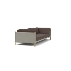 3 Personers Sofa-Karnov & Mahler L48 Moesgaard - 3 pers. sofa - Light Brown/Black