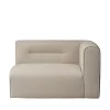 Modulsofaer-Laura Bilde L44 Mols - Højre modul - Beige