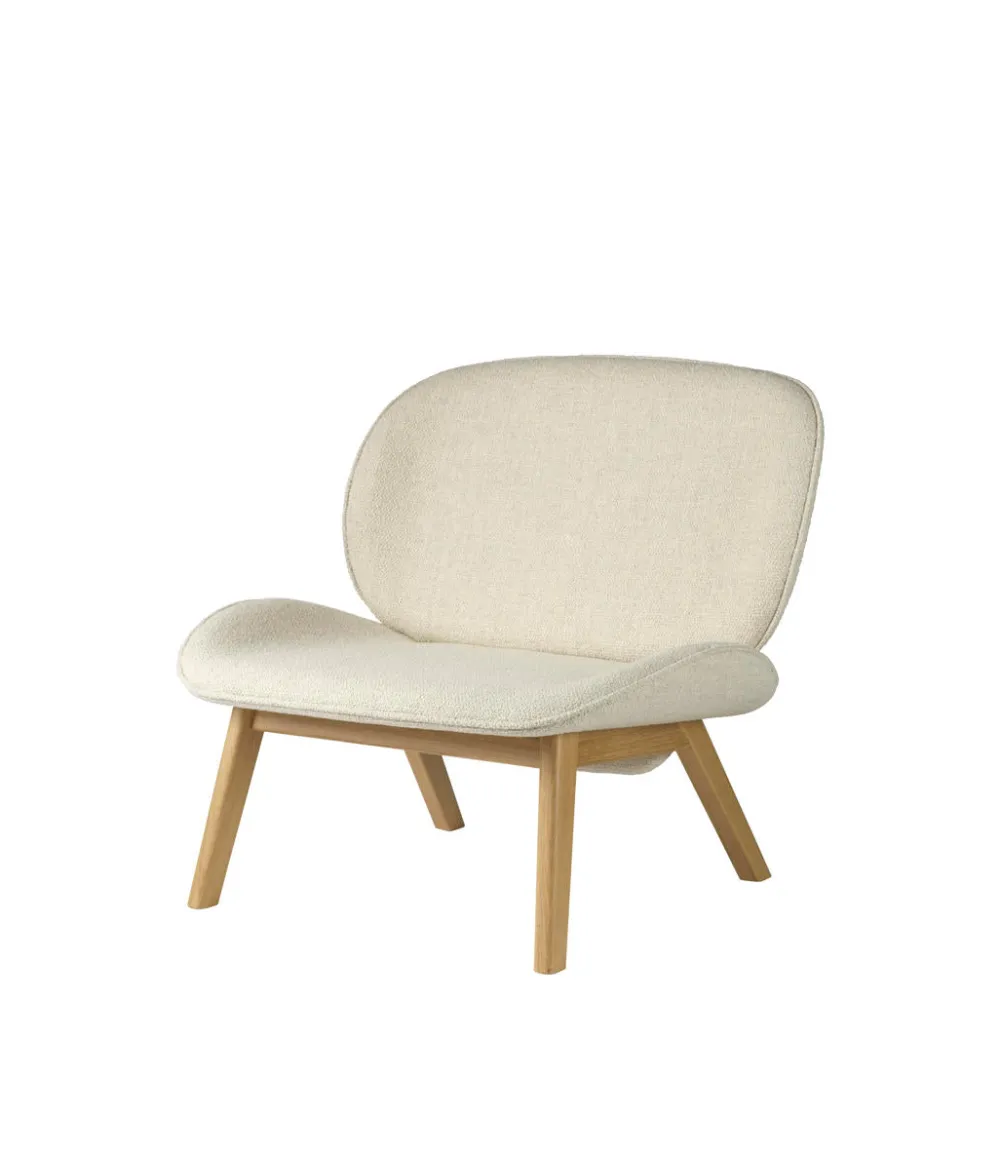 Lænestole-Carina Maria Mølgaard Nielsen L32 Suru - Loungestol - Eg - Beige (00)