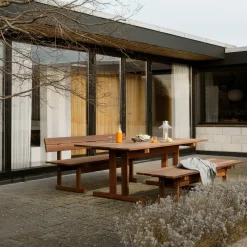 Havebænke-Børge Mogensen M15 Ermelunden - Bænk uden ryglæn - Termoask