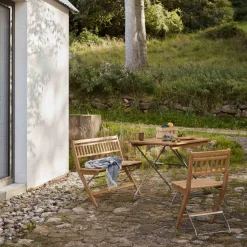 Havestole-Thomas E. Alken M23 Lilleø - Altanstol - Stål - Teak