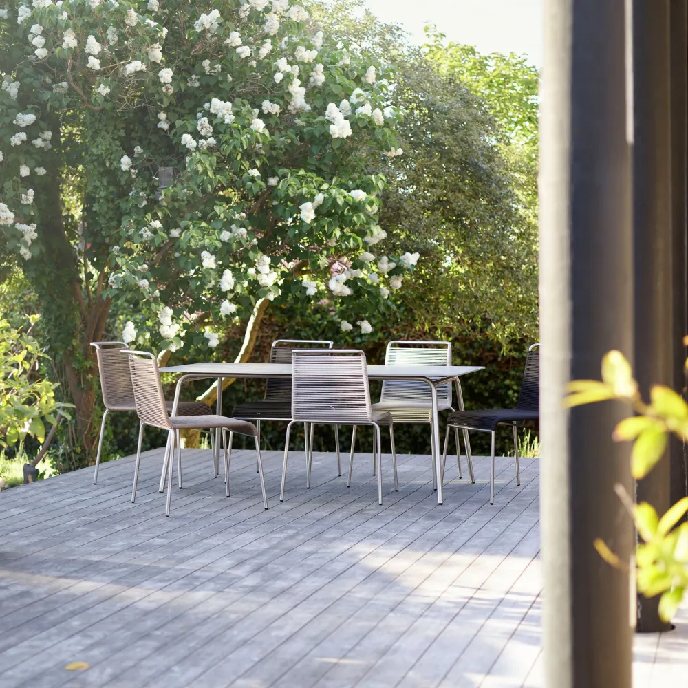 Havestole-Salto & Sigsgaard M20 Teglgaard - Snorestol - Lysegrå