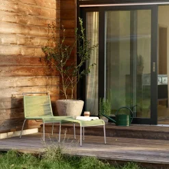 Lounge Møbler-Salto & Sigsgaard M20L Teglgaard - Loungesnorestol - Grøn
