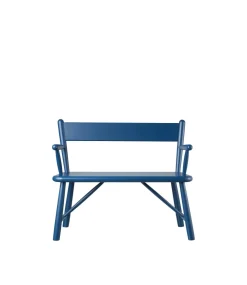 Børnemøbler-Børge Mogensen P11 - Børnebænk - Bøg - Blå